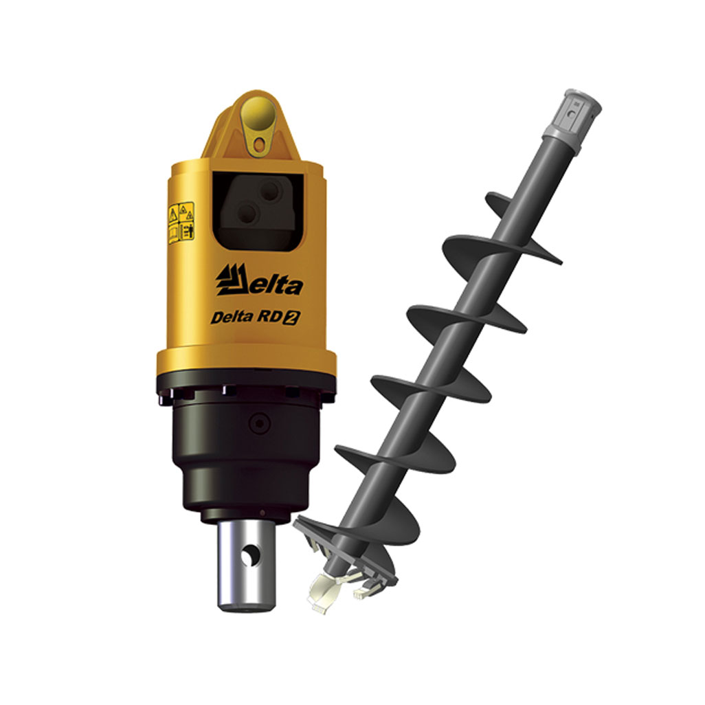 Гидровращатель Delta rd2 с буровым шнеком