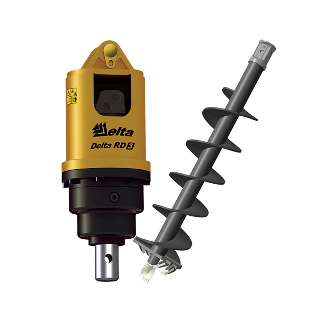 Гидровращатель Delta rd3 с буровым шнеком