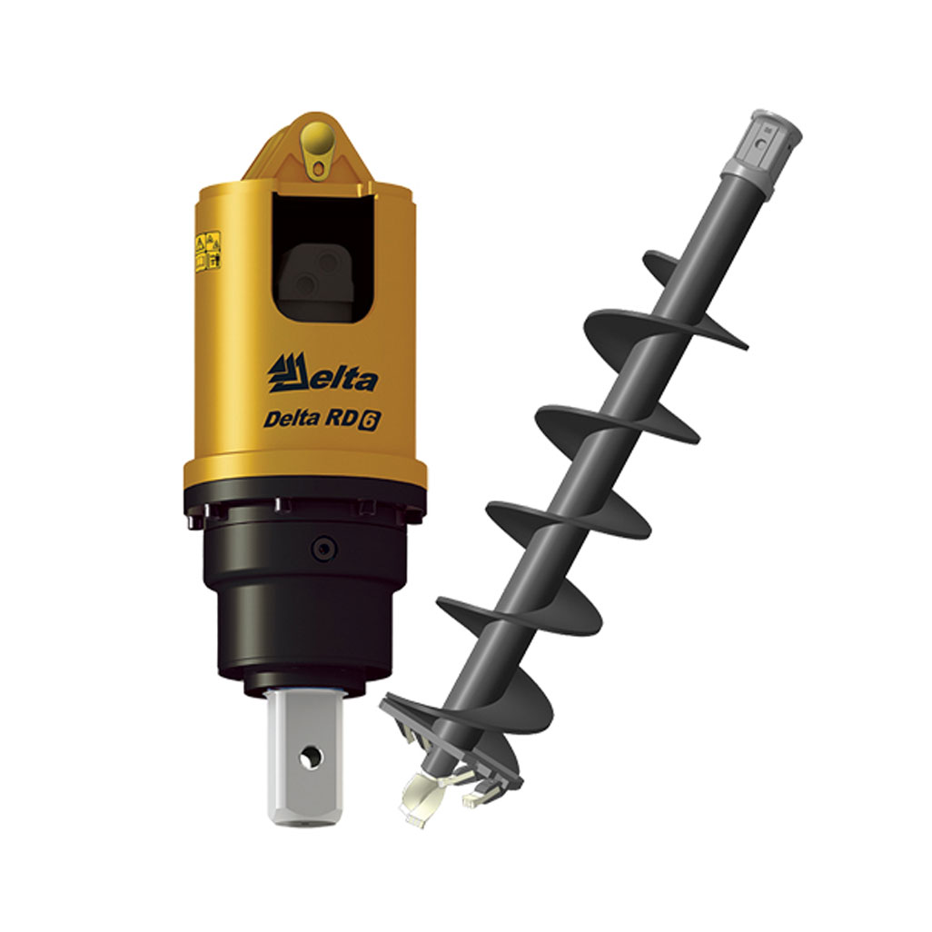 Гидровращатель Delta rd6 с буровым шнеком