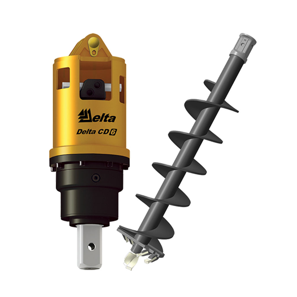 Гидровращатель Delta cd6 с буровым шнеком