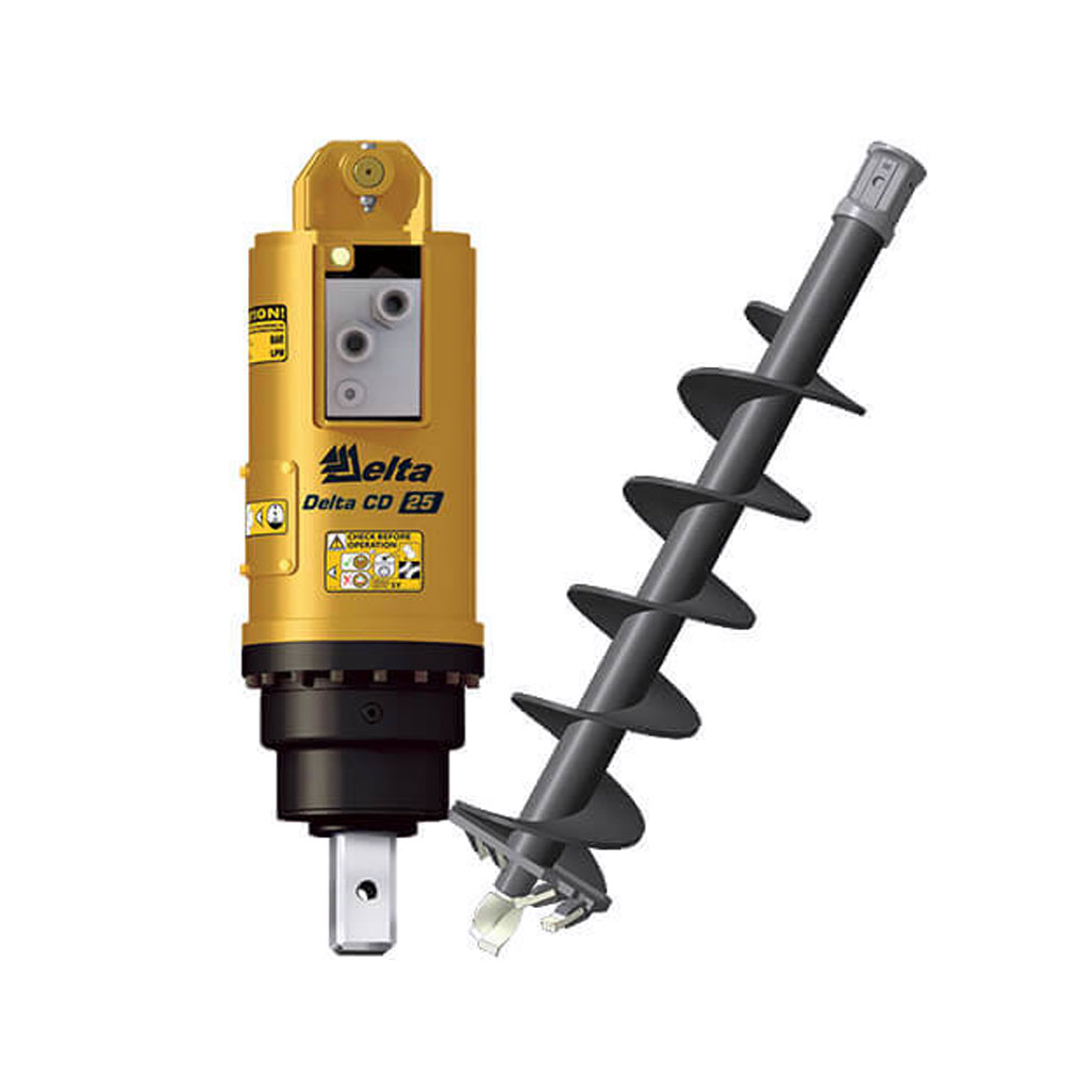 Гидровращатель Delta cd25 с буровым шнеком