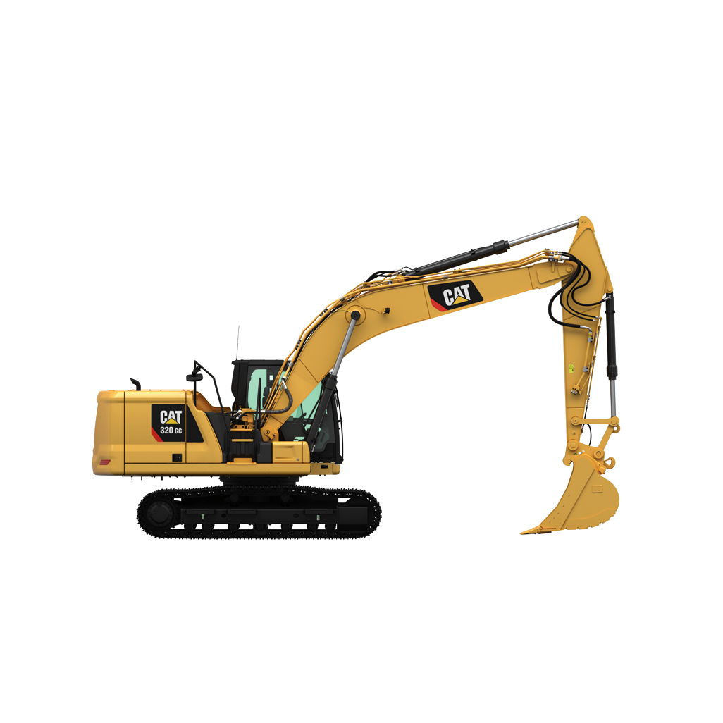 Гусеничный экскаватор Caterpillar