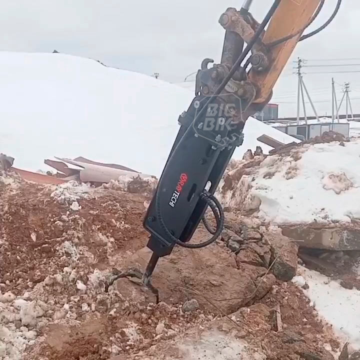 Гидромолот RAY RHB53 - демонтажные работы