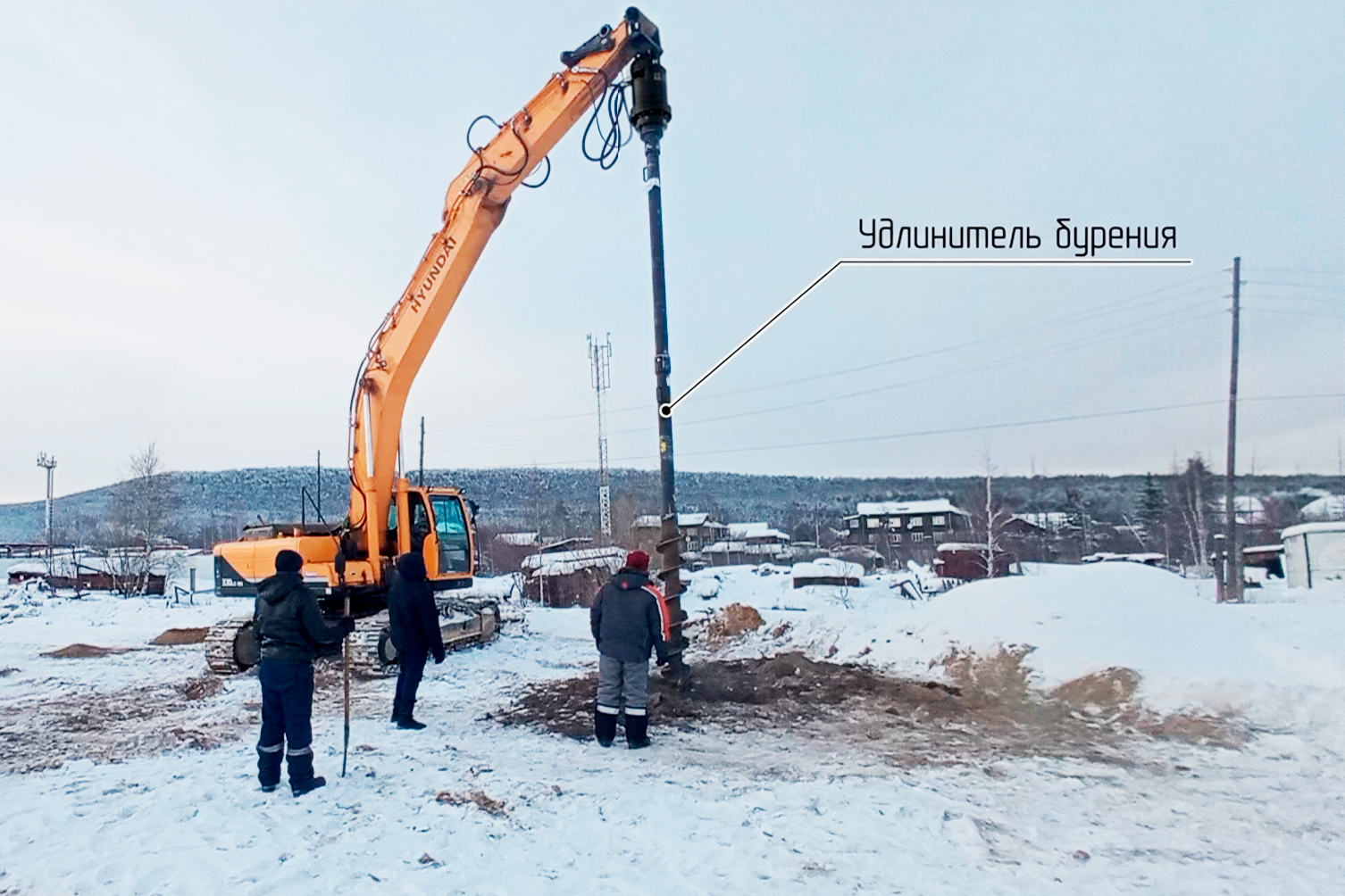 Удлинители бурения серии S6. Схема работы