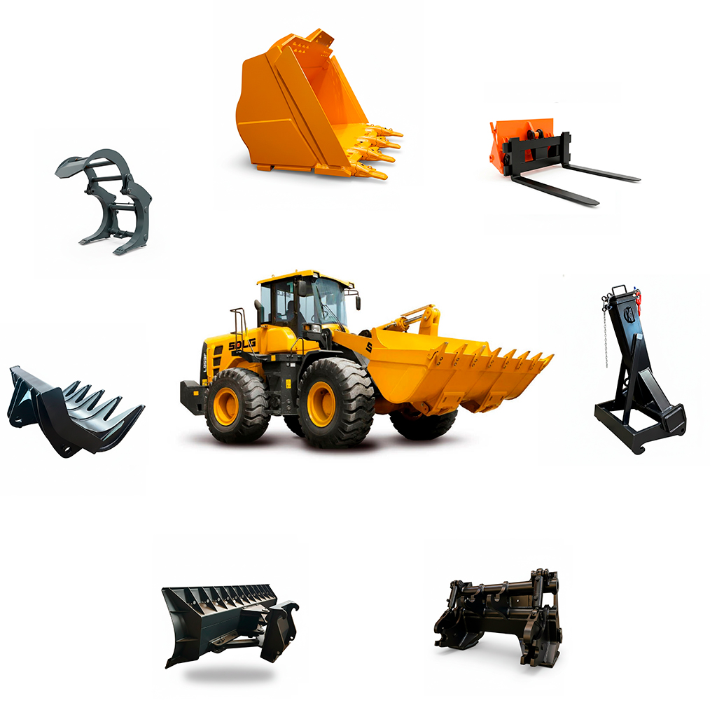 Навесное оборудование для фронтального погрузчика