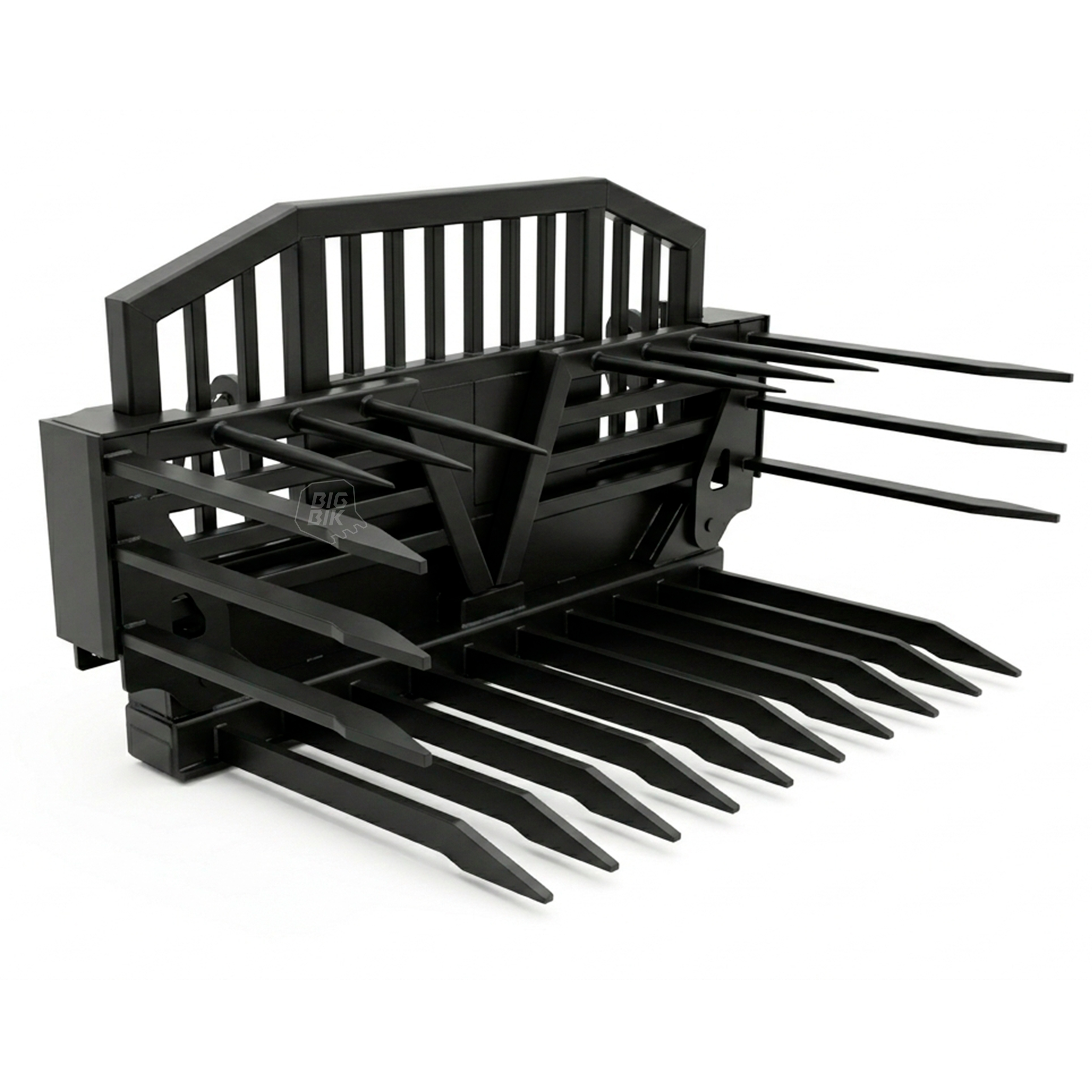 Складные вилы для силоса и сенажа (вилы с захватом) для фронтального погрузчика